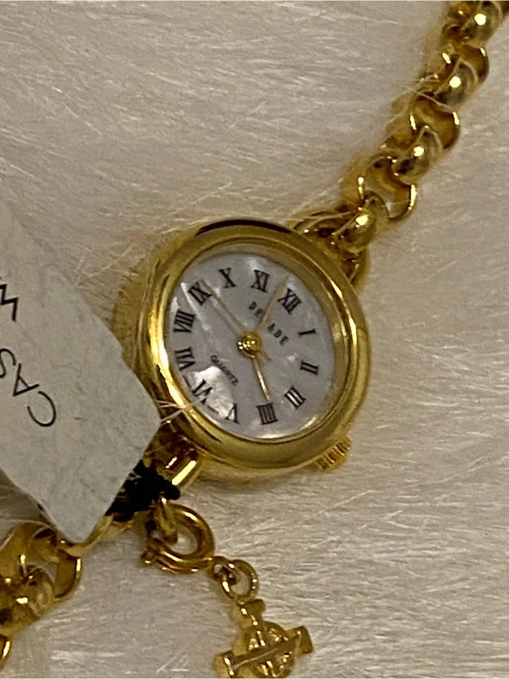 NWT Vintage Y2K Casual Corner Decade 6853 Japan Movt Rolo Link Watch